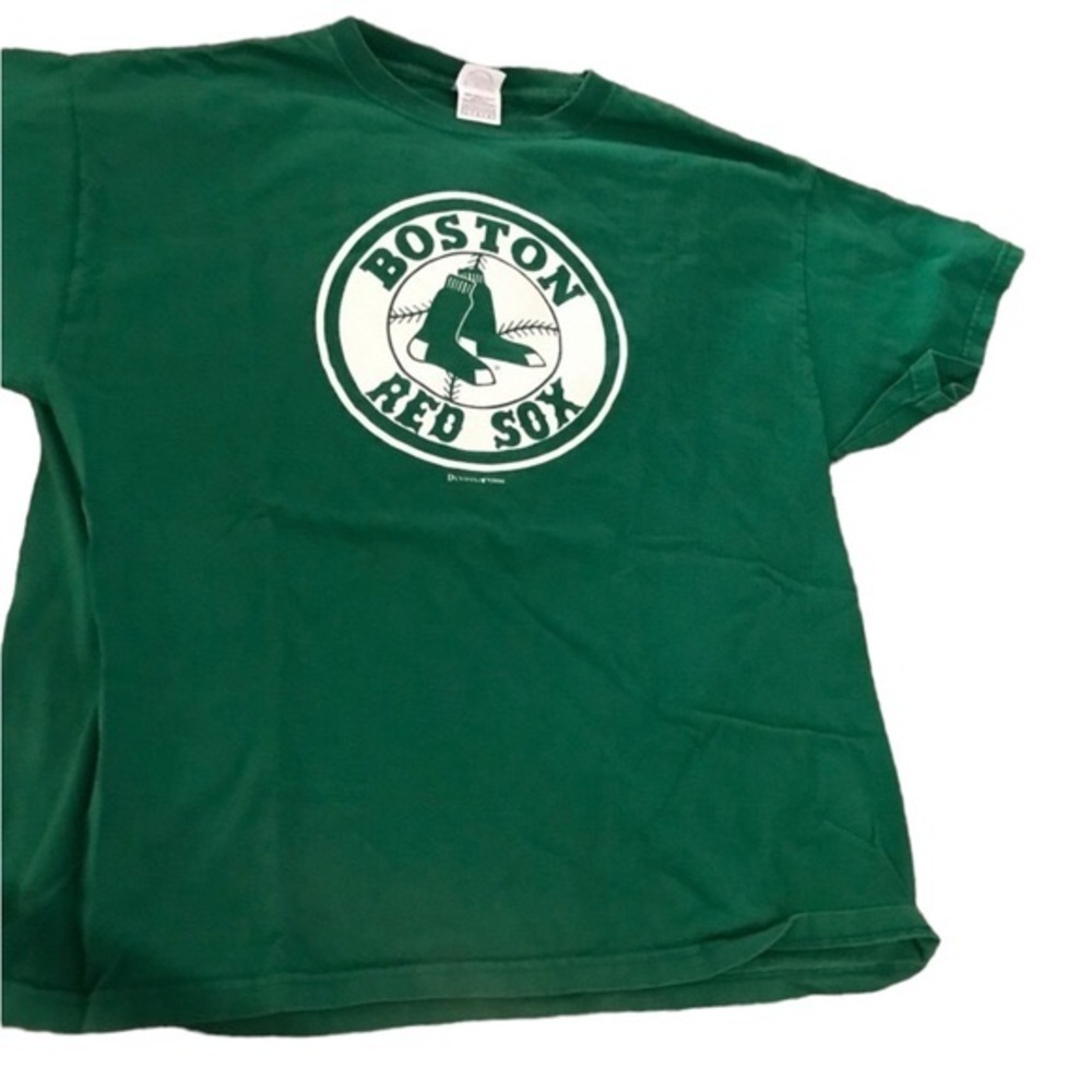 MLB Boston Red Sox size XL Green unisex crew neck tee